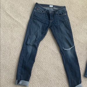Hudson denim jeans.